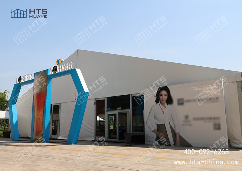 鋁合金結(jié)構(gòu)篷房在五星級酒店行業(yè)的應用，不是住宿，而是活動空間