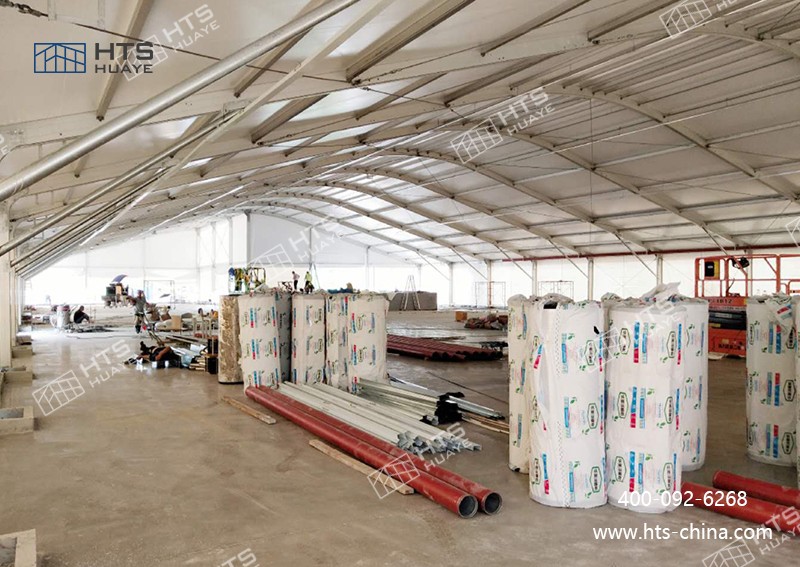 倉庫篷房幫助企業(yè)快速應(yīng)對臨時倉儲需求，及時抓住市場機遇