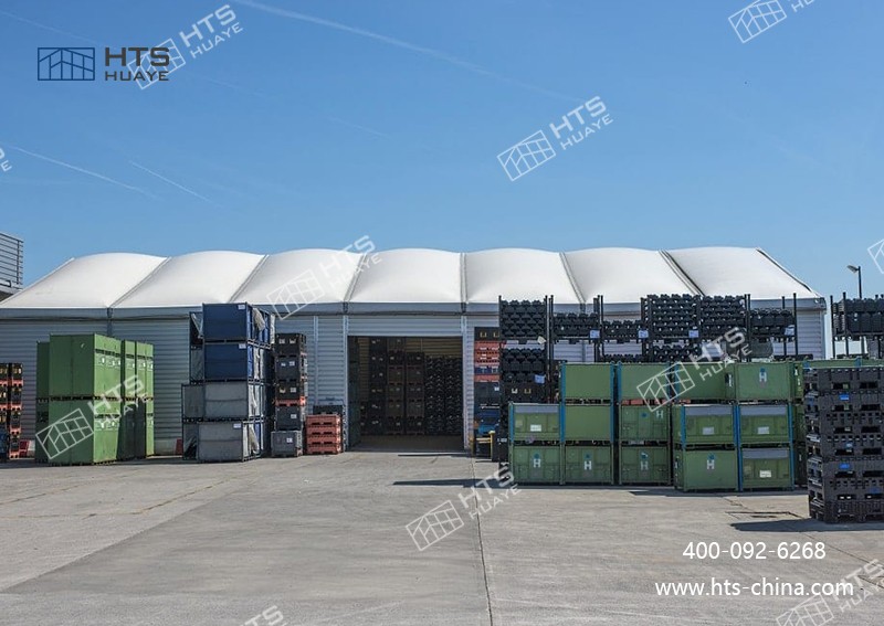 倉庫篷房幫助企業(yè)快速應(yīng)對臨時倉儲需求，及時抓住市場機遇